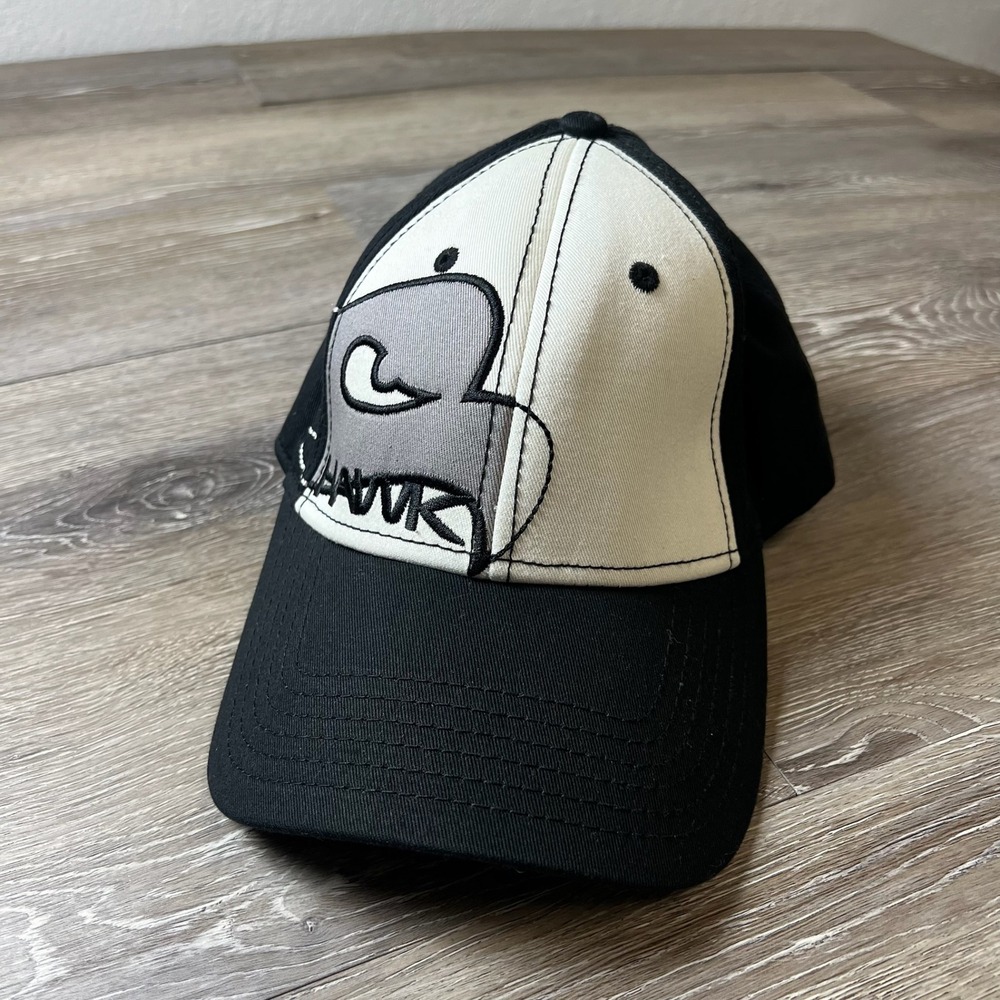 Tony Hawk Snapback Hat Mens OSFM Black White Embroidered Skater Baseball Cap